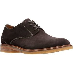 Clarks 10.5M Clarkdale Moon Oxfords Dark Brown